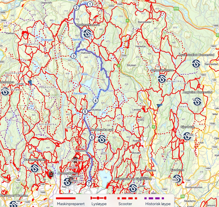 Image/map for the tour