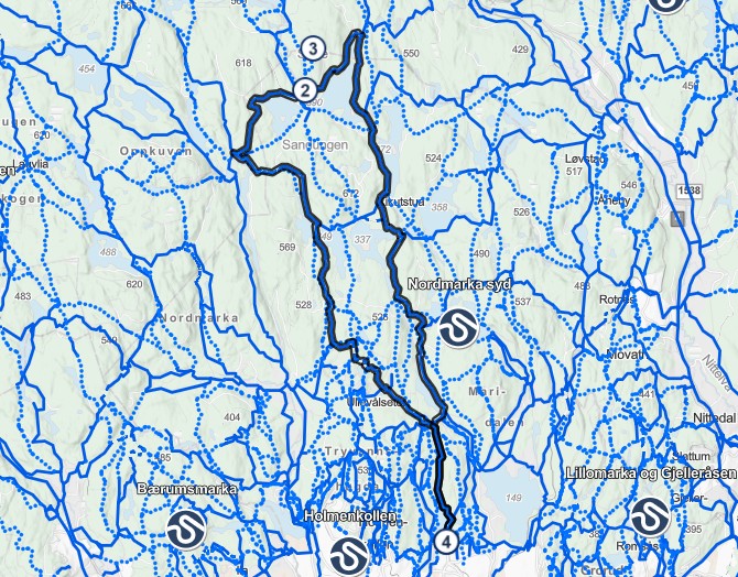Image/map for the tour