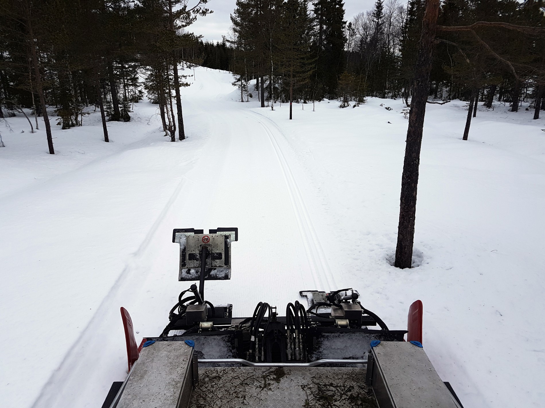 10. april og fortsatt fine forhold i Toresplassløypa