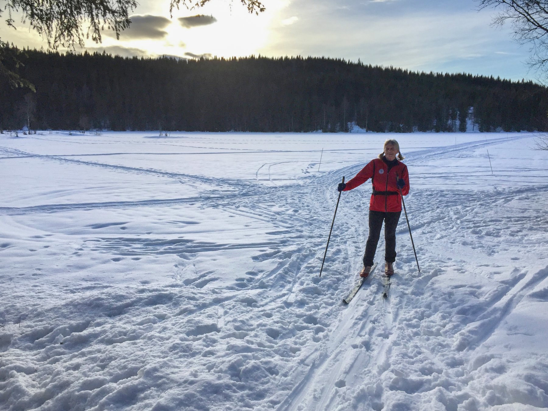 Abborvann på vårføre