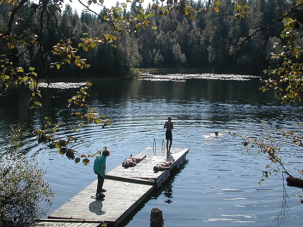 Badeliv i Lille Tryvann