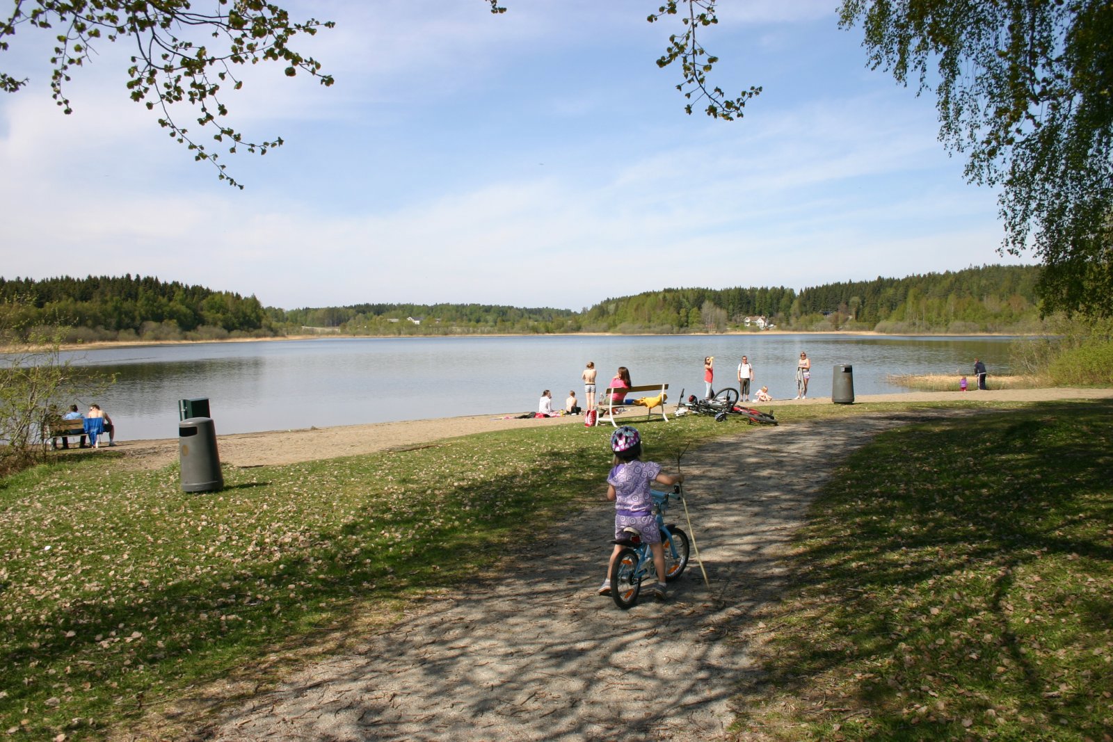 Badeliv ved Midtsjøvann