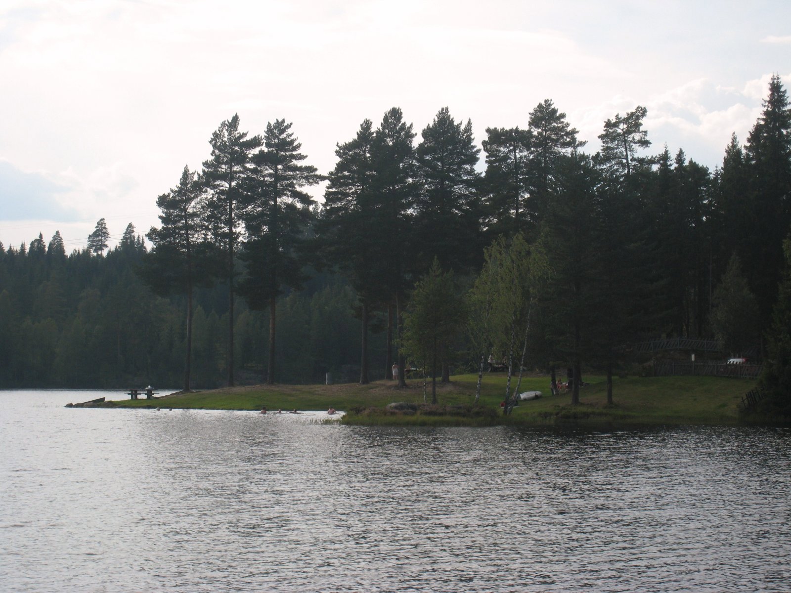Badeplassen ved Nord-Fløyta