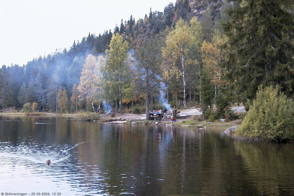 Bålkos ved Øyungen