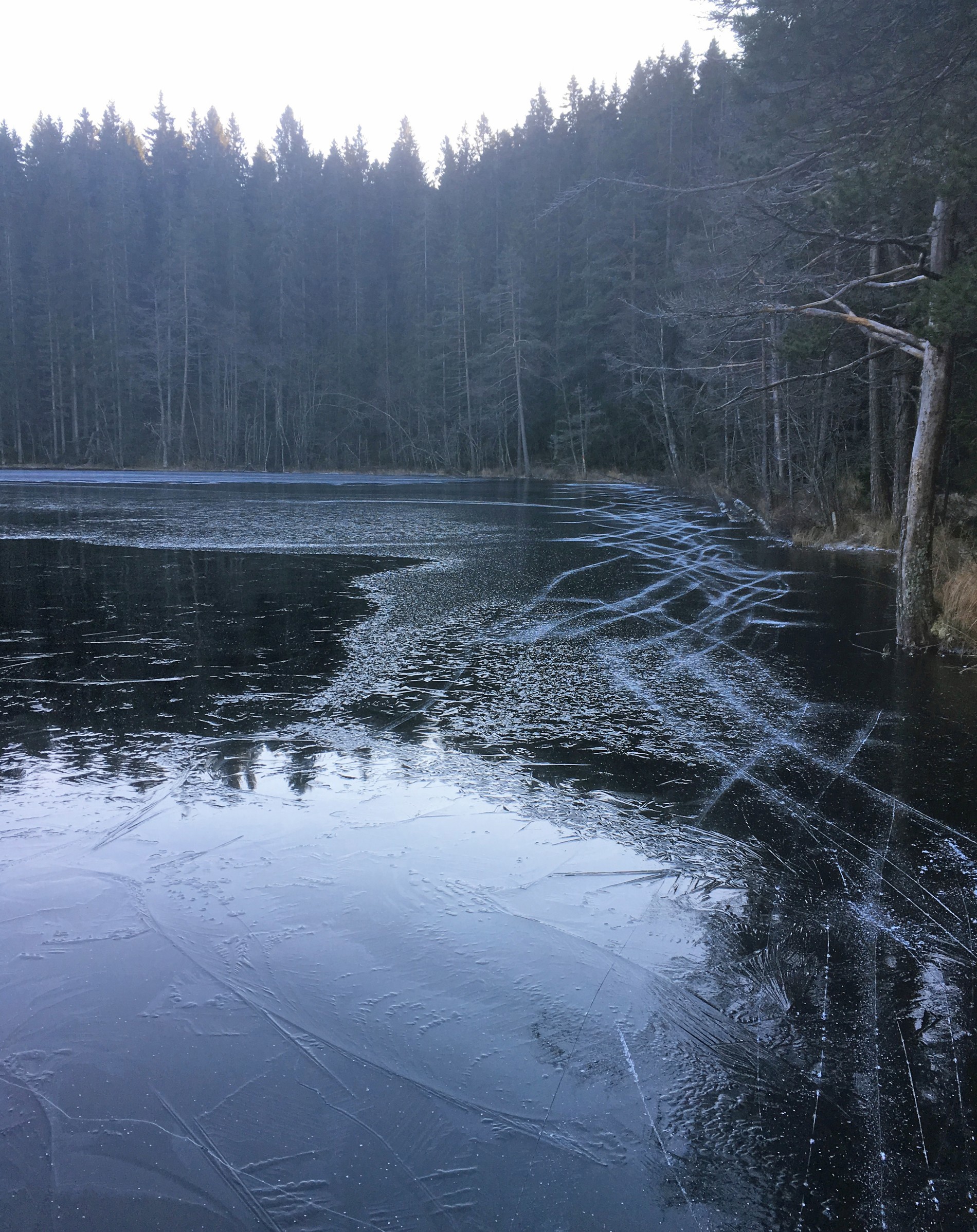 Bare tett inntil kanten