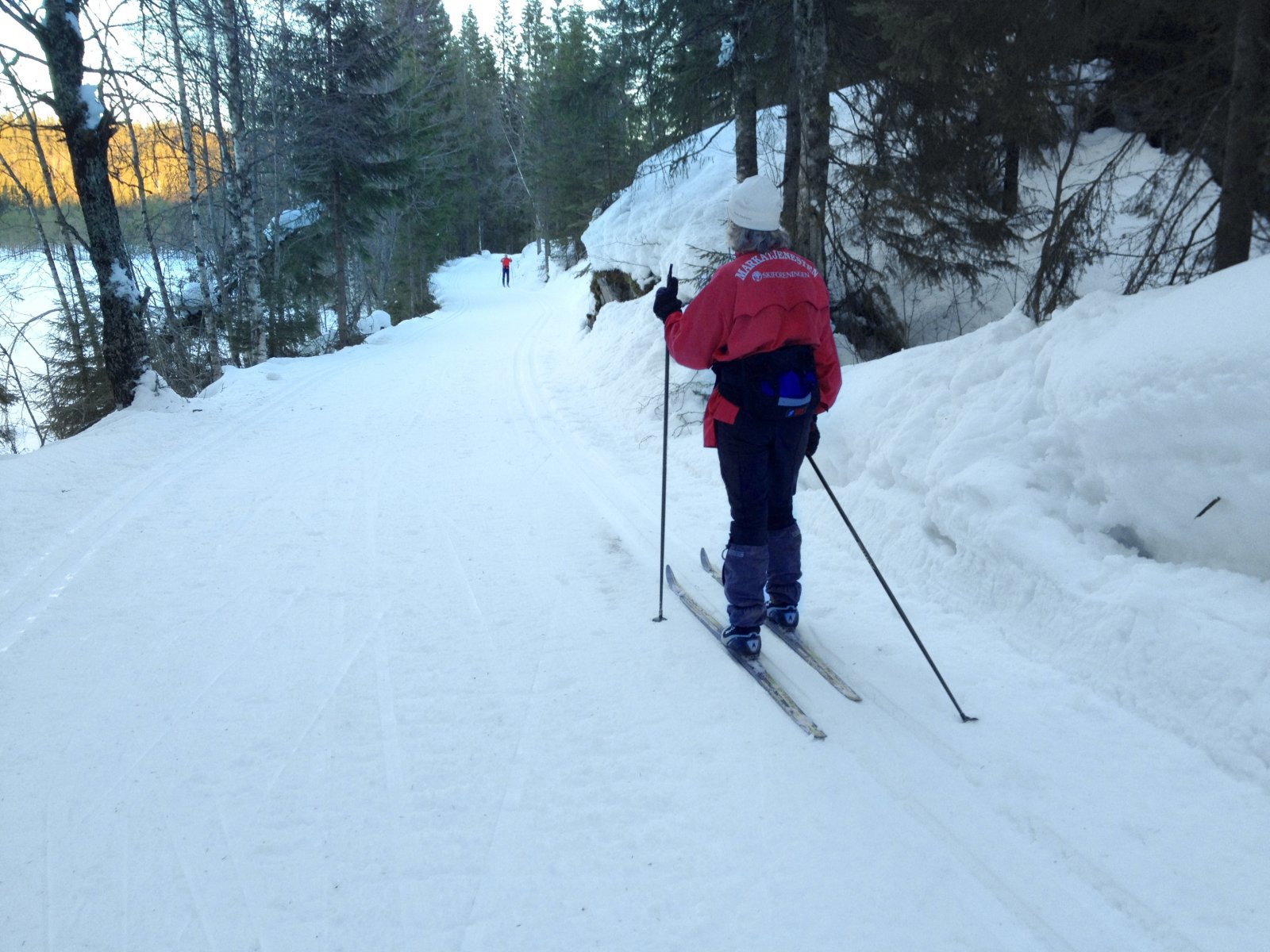 Bærumsmarka: Praktfulle forhold i dag!