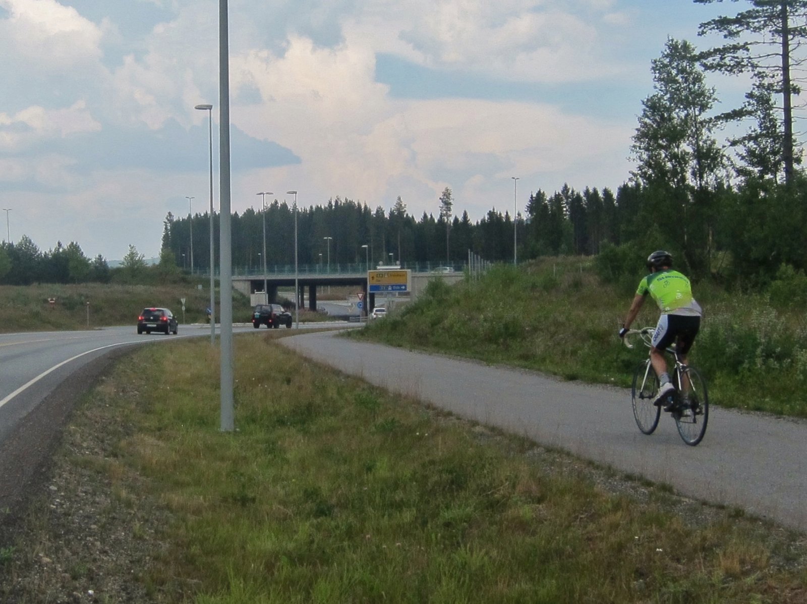 Betryggende avstand ved Mogreina