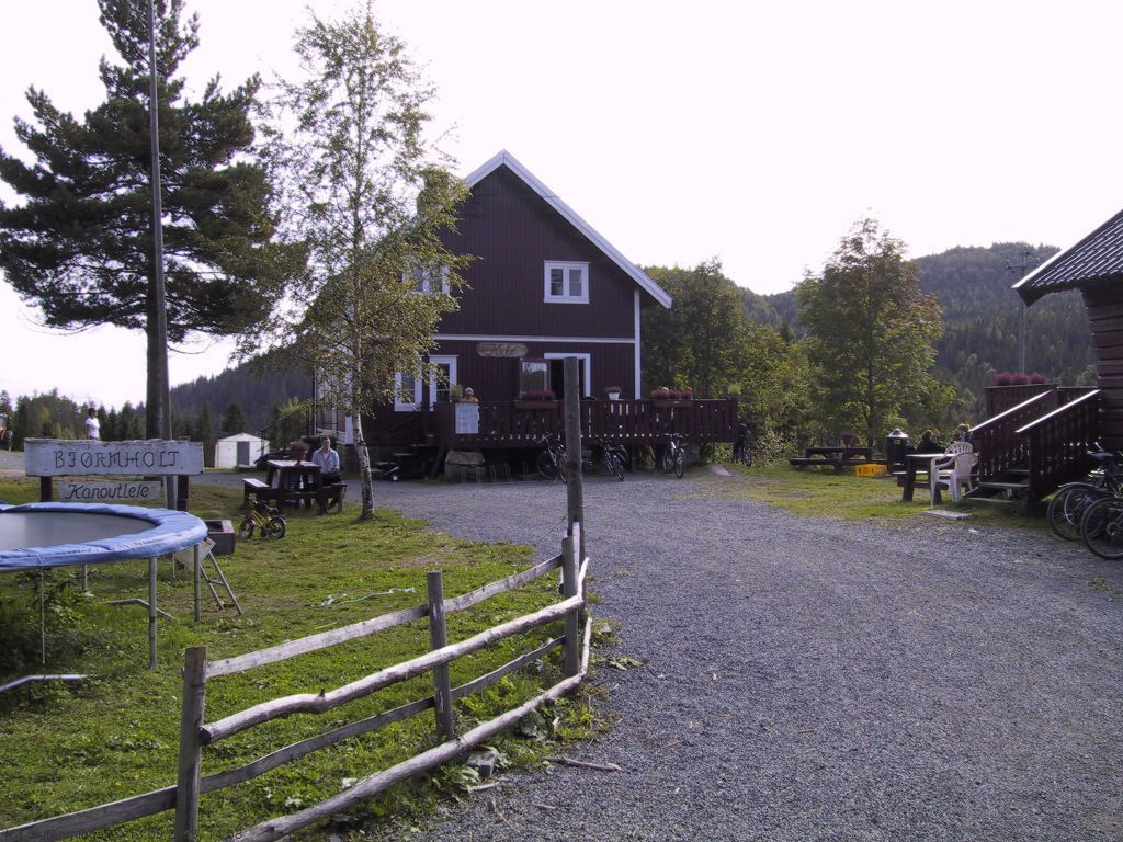 Bjørnholt tar også i mot besøkende