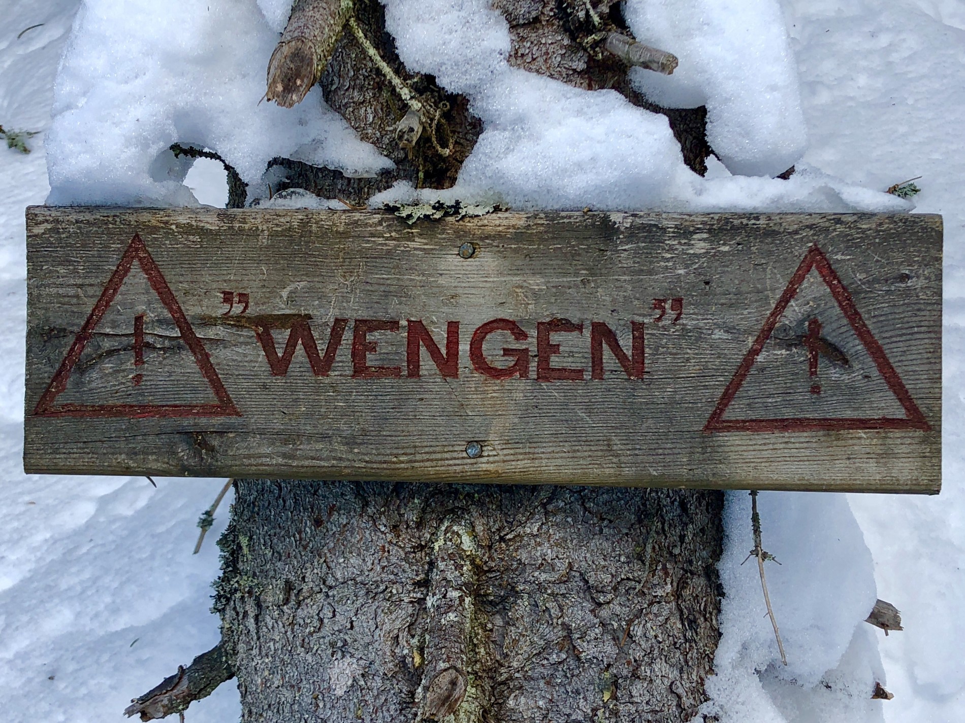 Bratt bakke - «Wengen» i løype 389