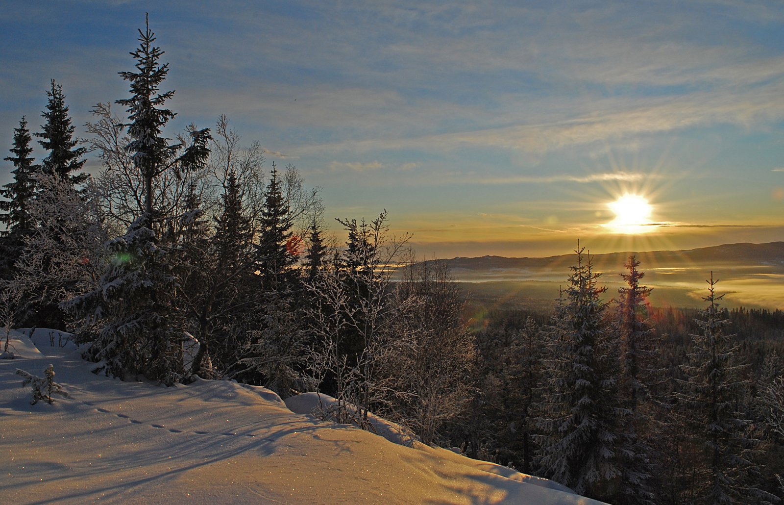 Brenntoppen i motlys