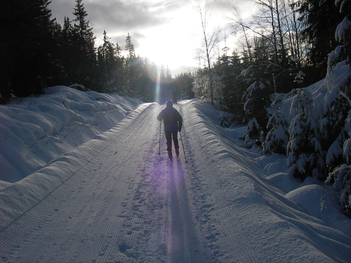Deilig føre og lite folk over Snøploghøgda