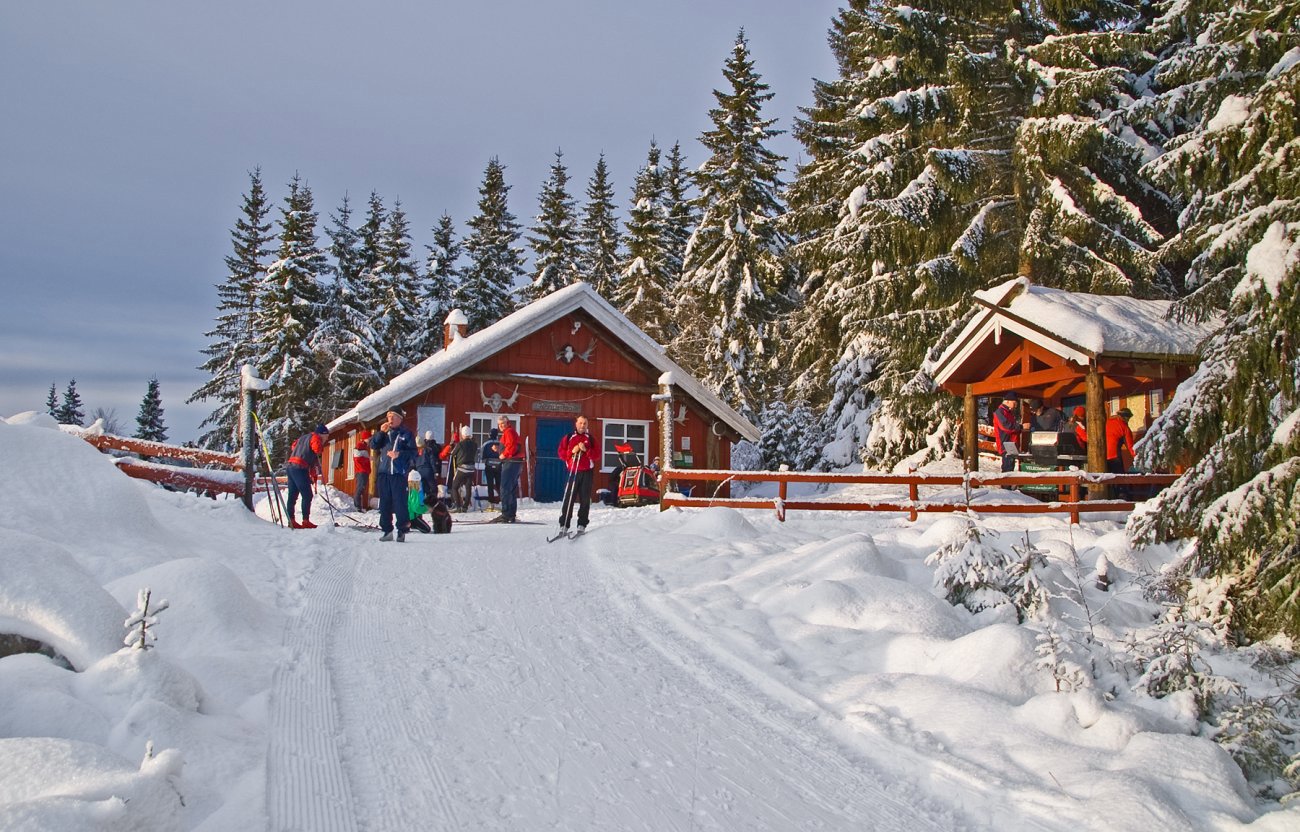 Desembersol på Råsjøstua