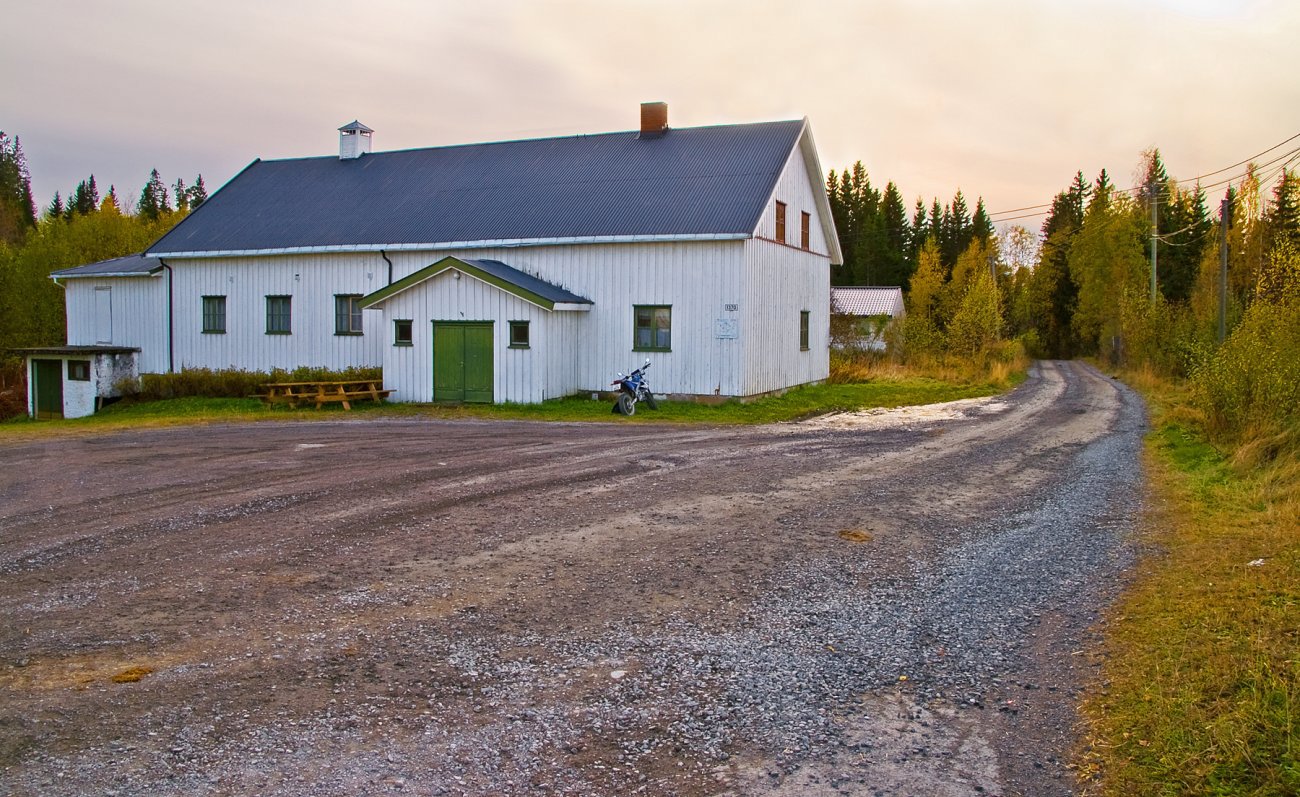 Det skyet over ved Granvang i kveld