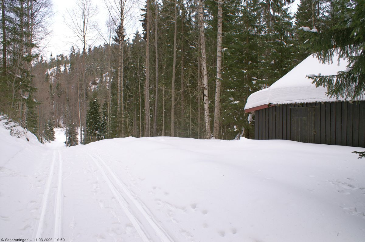 Dobbeltspor forbi Grusbakken