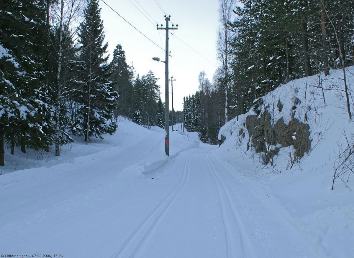 Dobbeltspor ut fra Ammerud