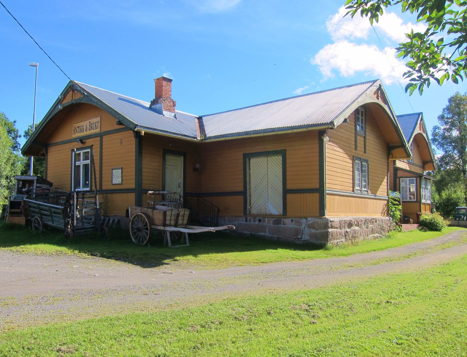 En gang Bøverbru stasjon