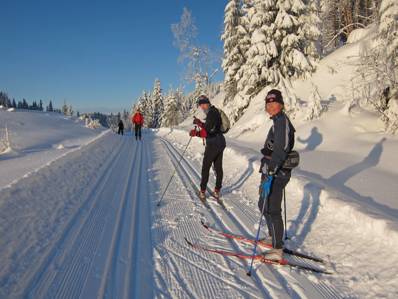 En liten pause i solen