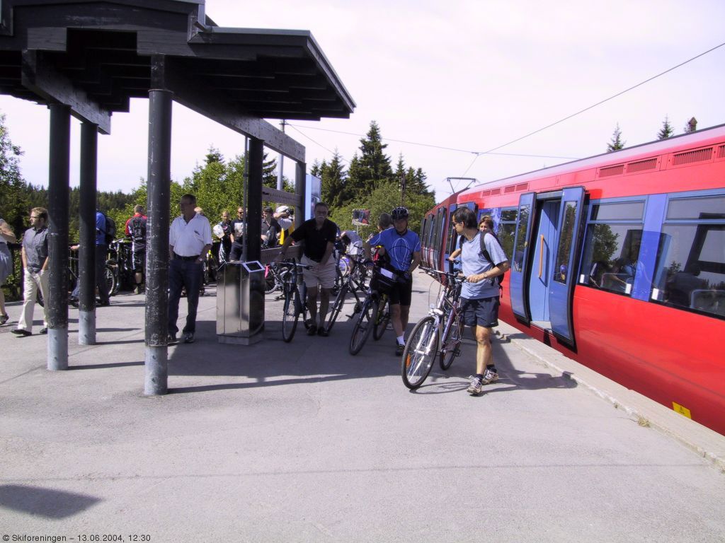 Endelig oppe - klar for Marka