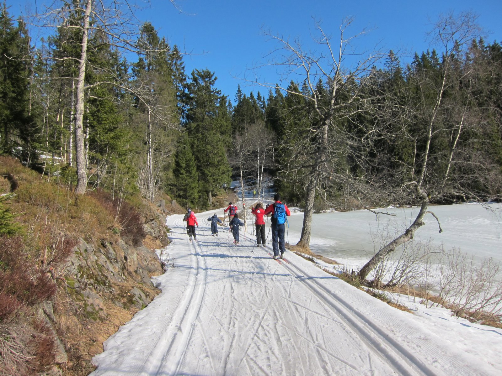 Ennå er det brukbare forhold ved Skjennungen
