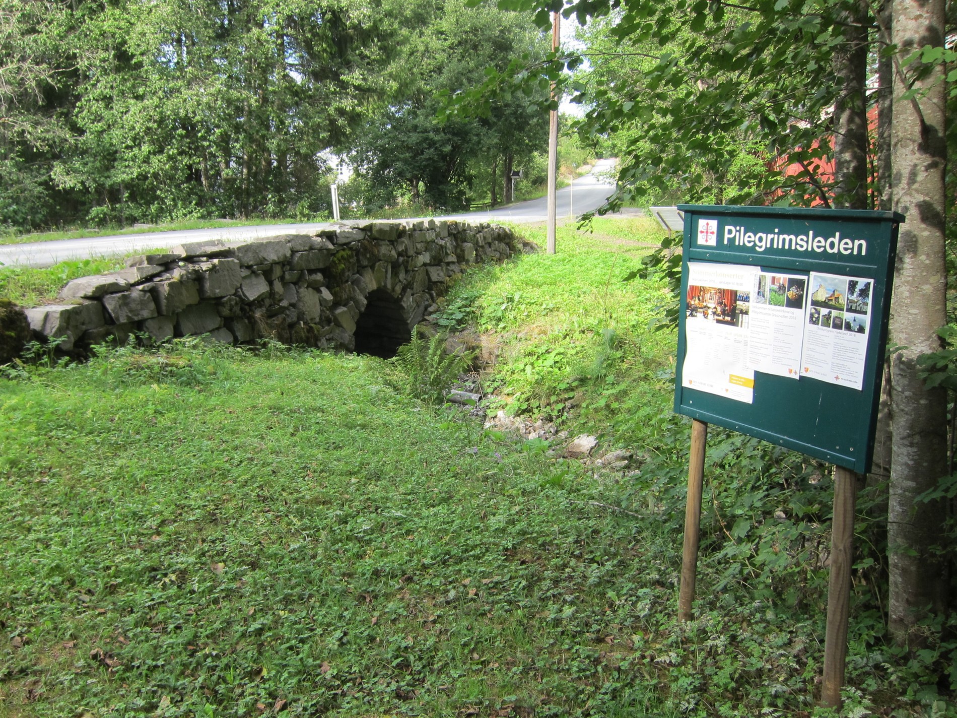 Falang bru ved Pilegrimsleden