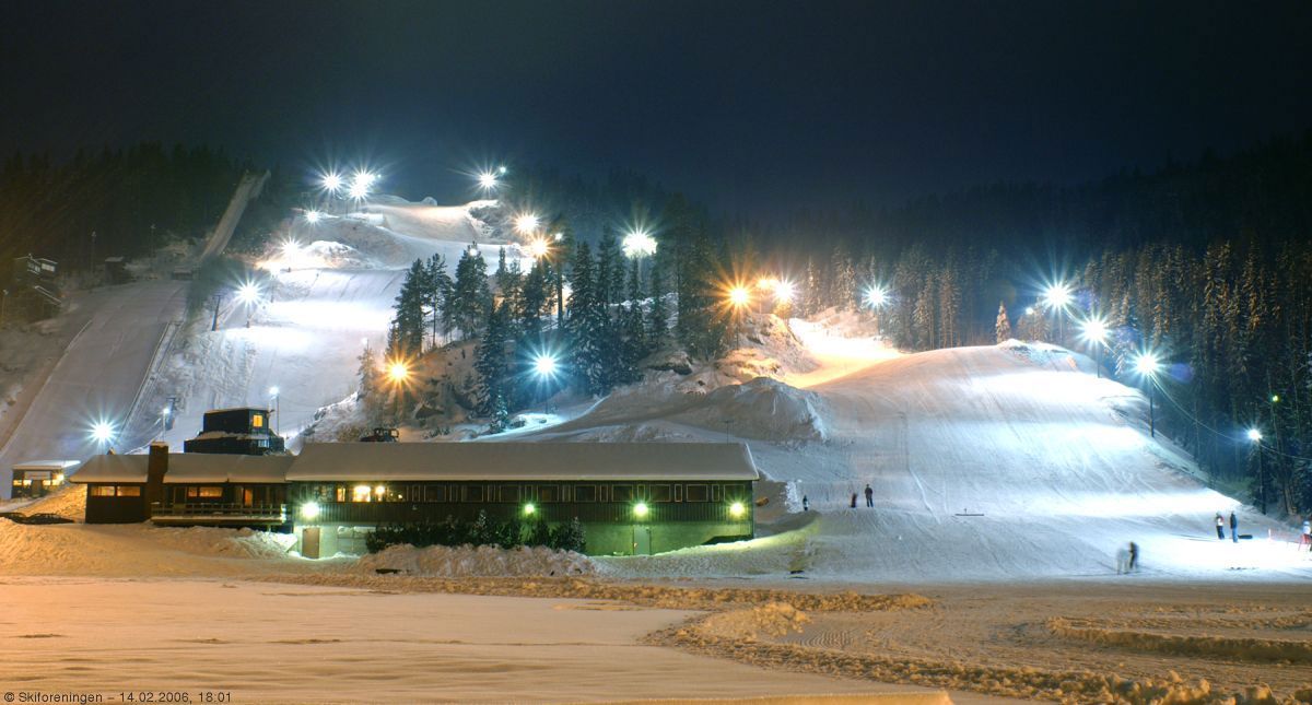 Februarkveld i Marikollen
