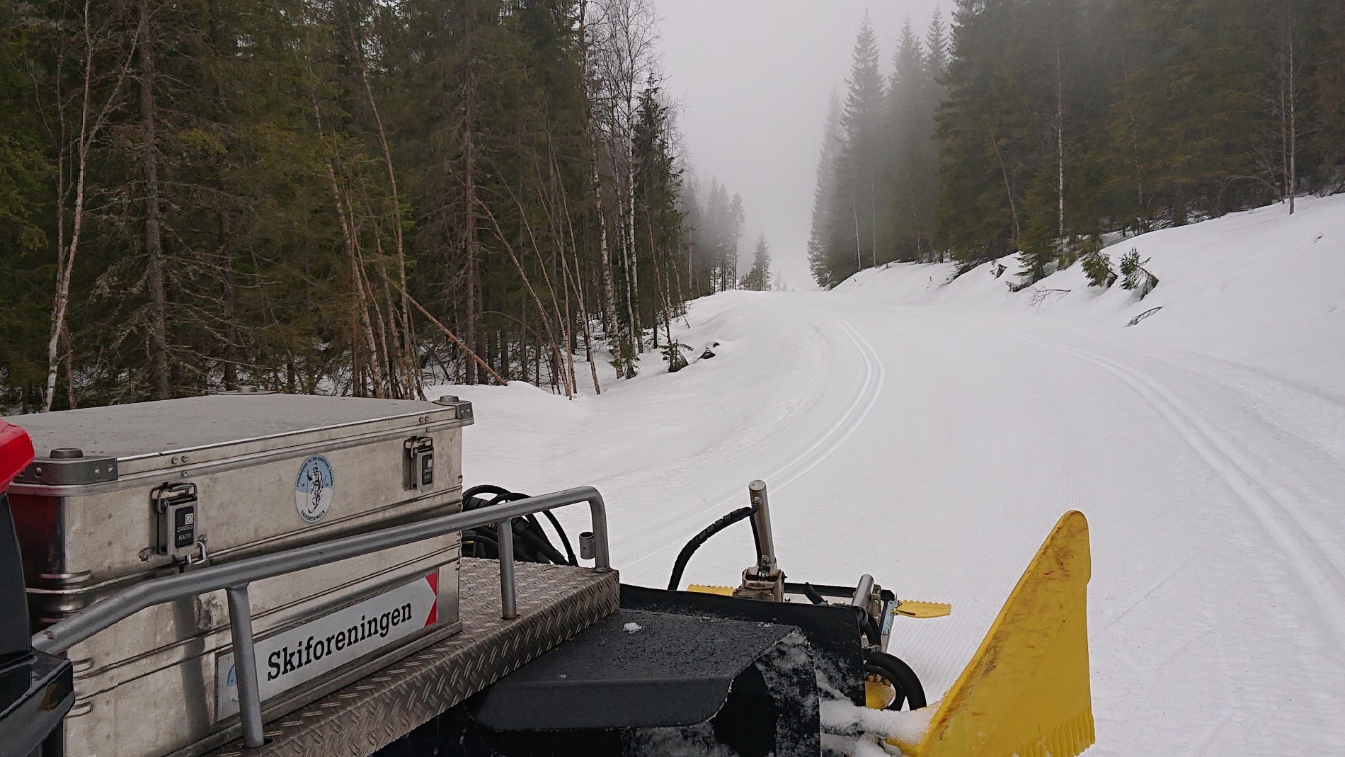 Fine forhold i nysatte spor ut fra Brovoll