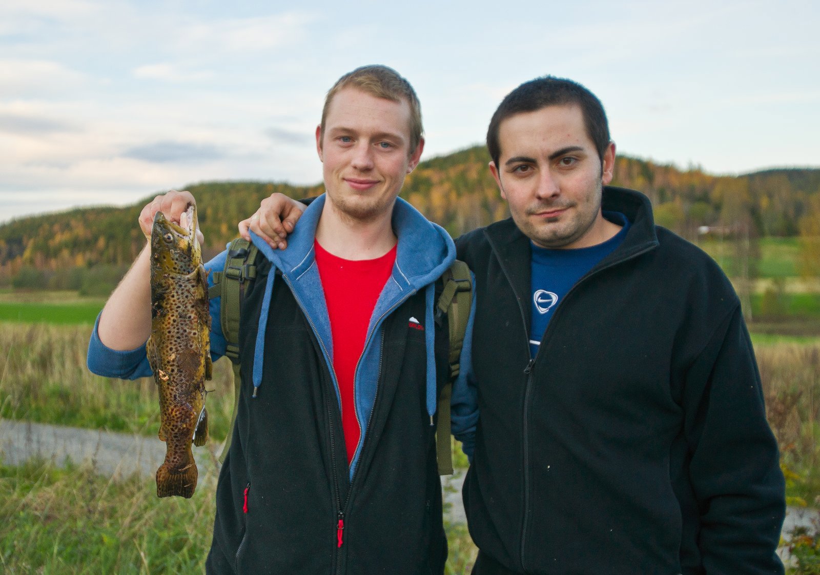 Flott fangst i Mønevann
