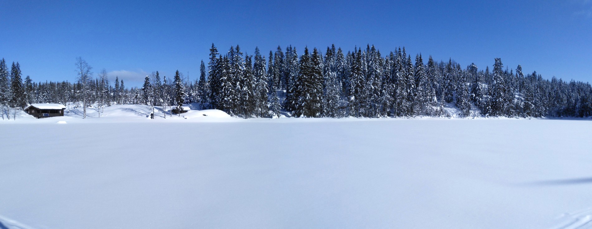 Flott på Bønnerudtjern