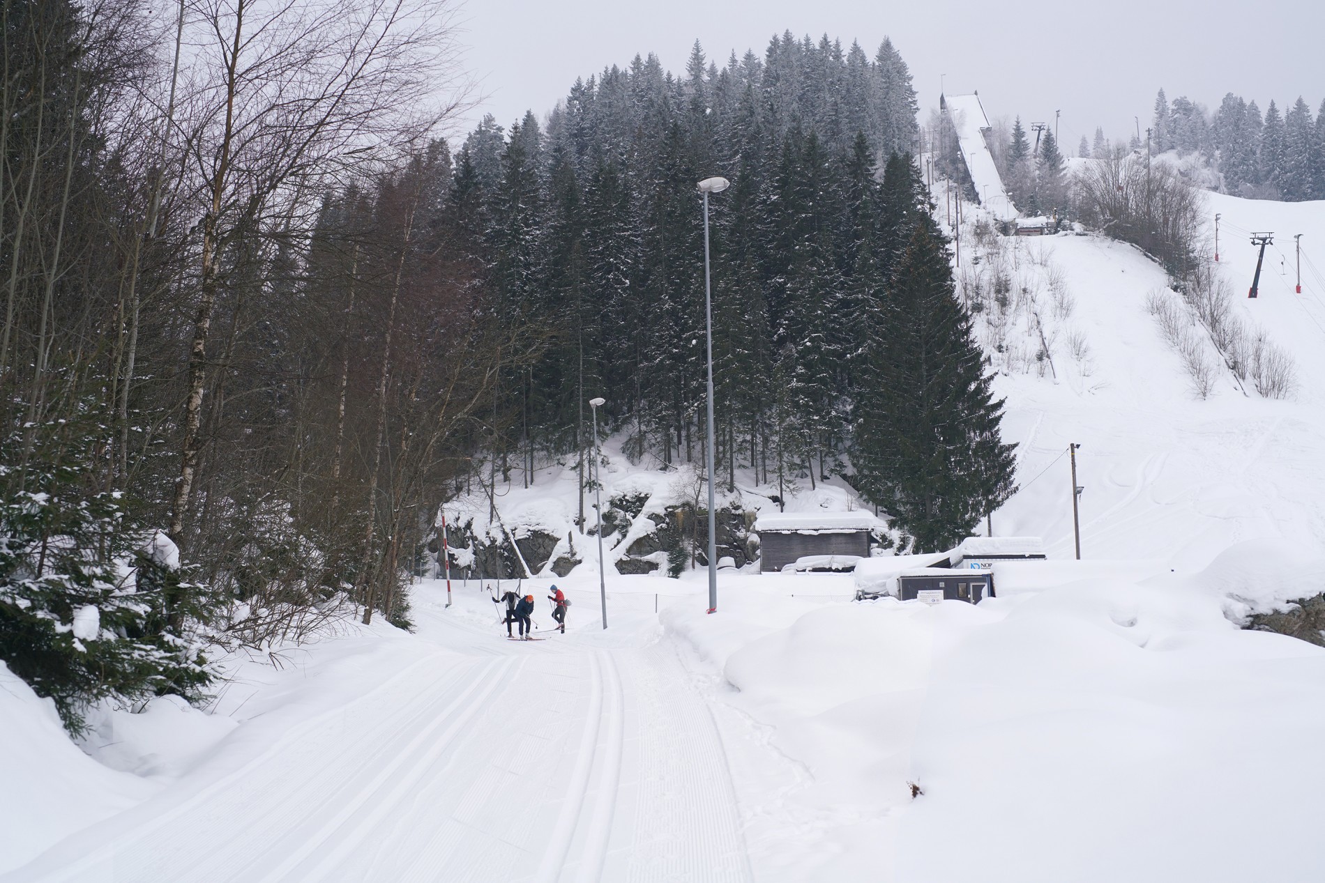 Flotte løyper ut fra Marikollen