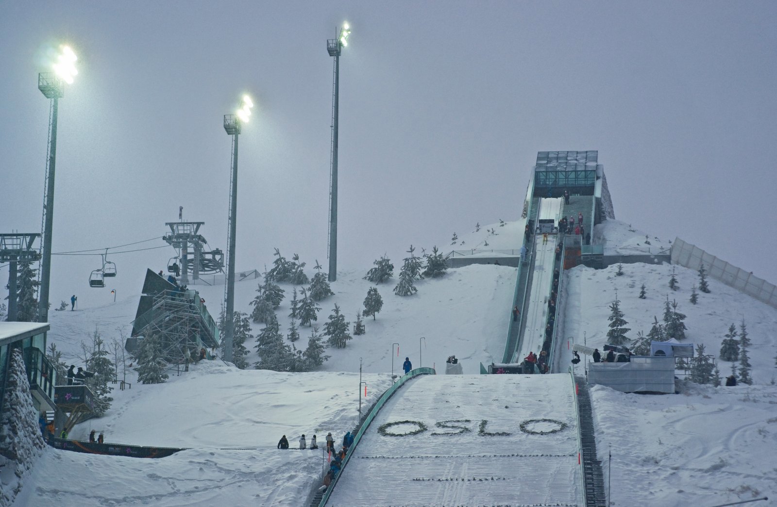 Flotte VM-forhold i Midtstubakken