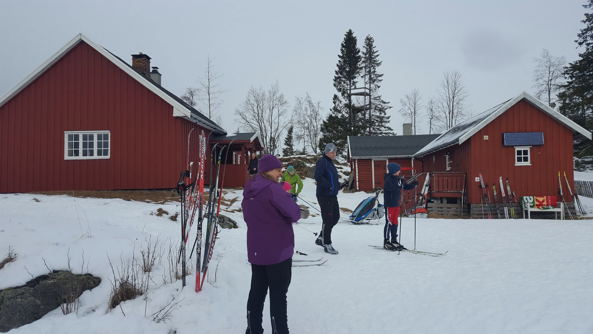 Folkeliv på Høgkorsplassen