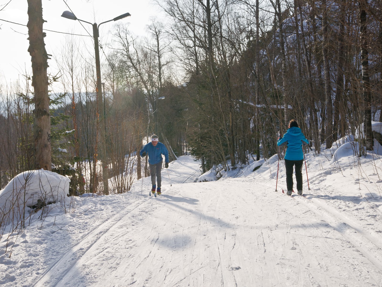 Formiddagstur i lysløypa