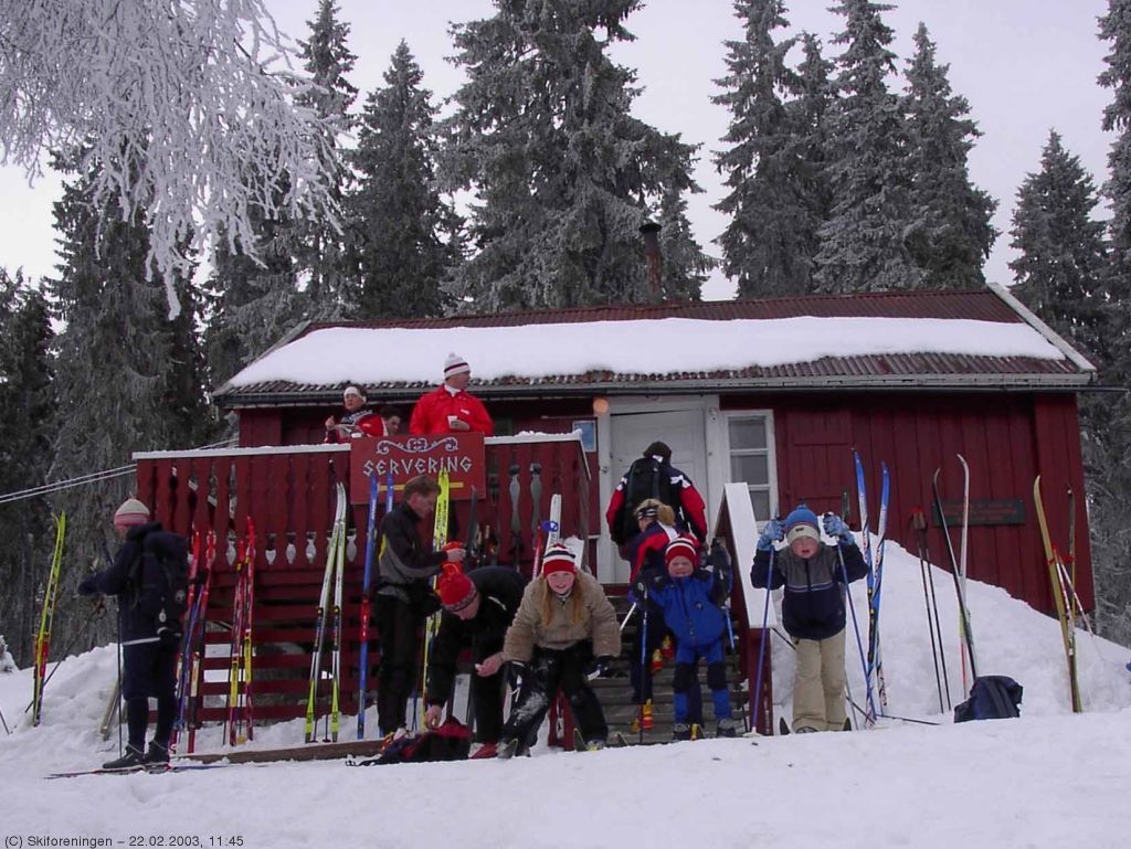 Første møte med Sandvikshytta
