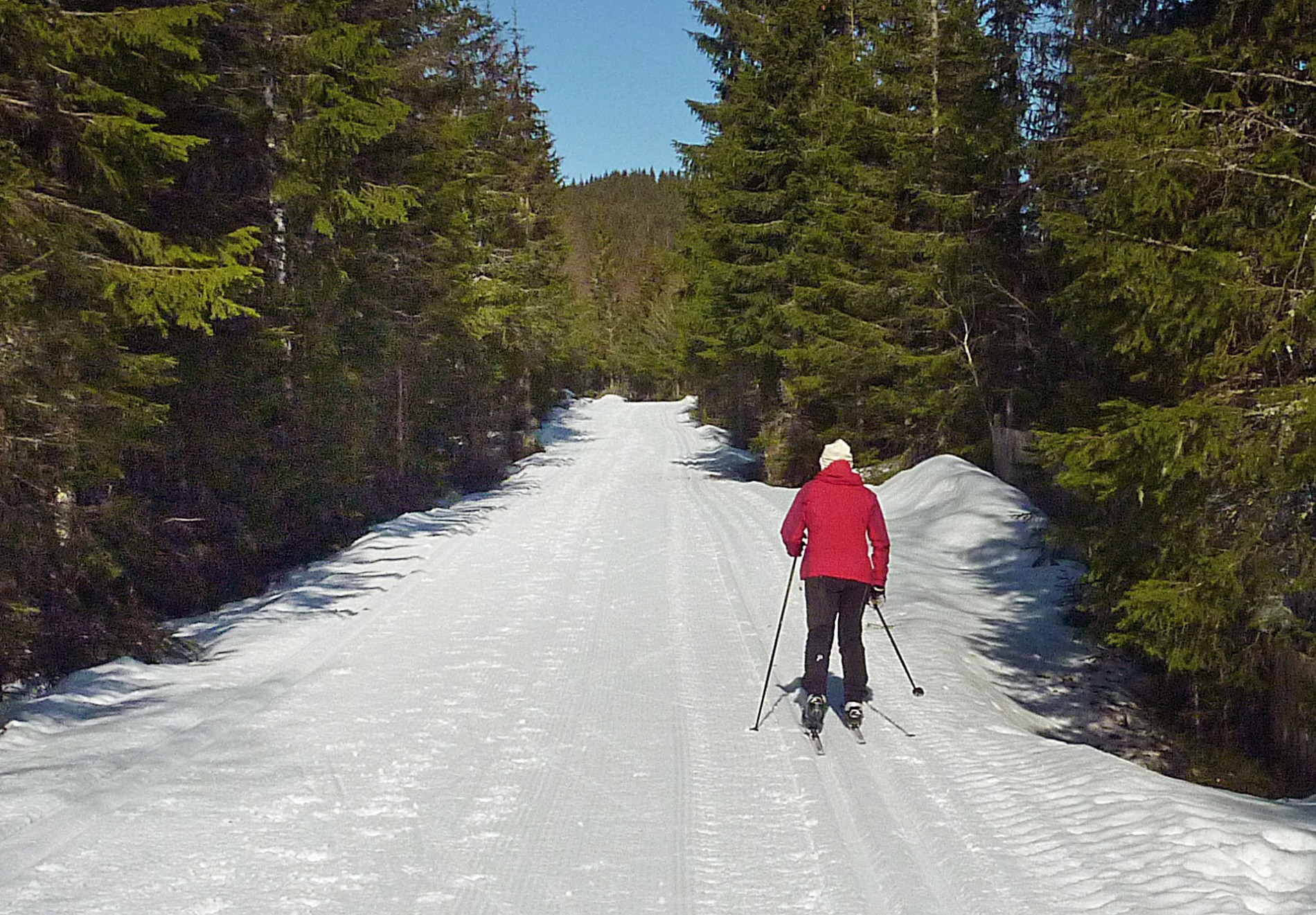 Fortsatt fint på Minneåsen