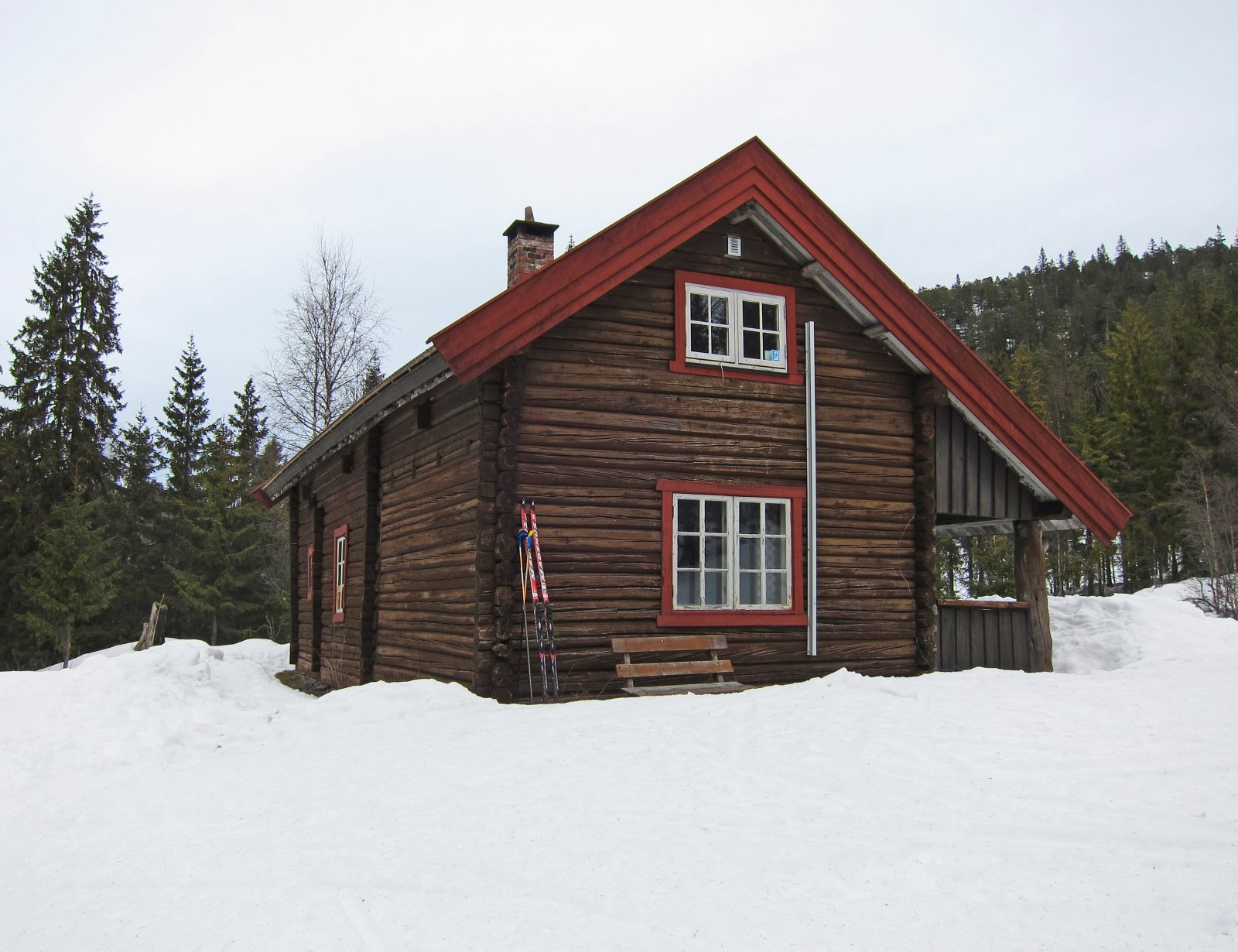 Fortsatt vinter ved Myrseter