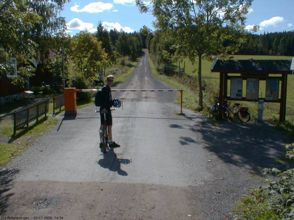 Fra bommen ved Hakadals Verk