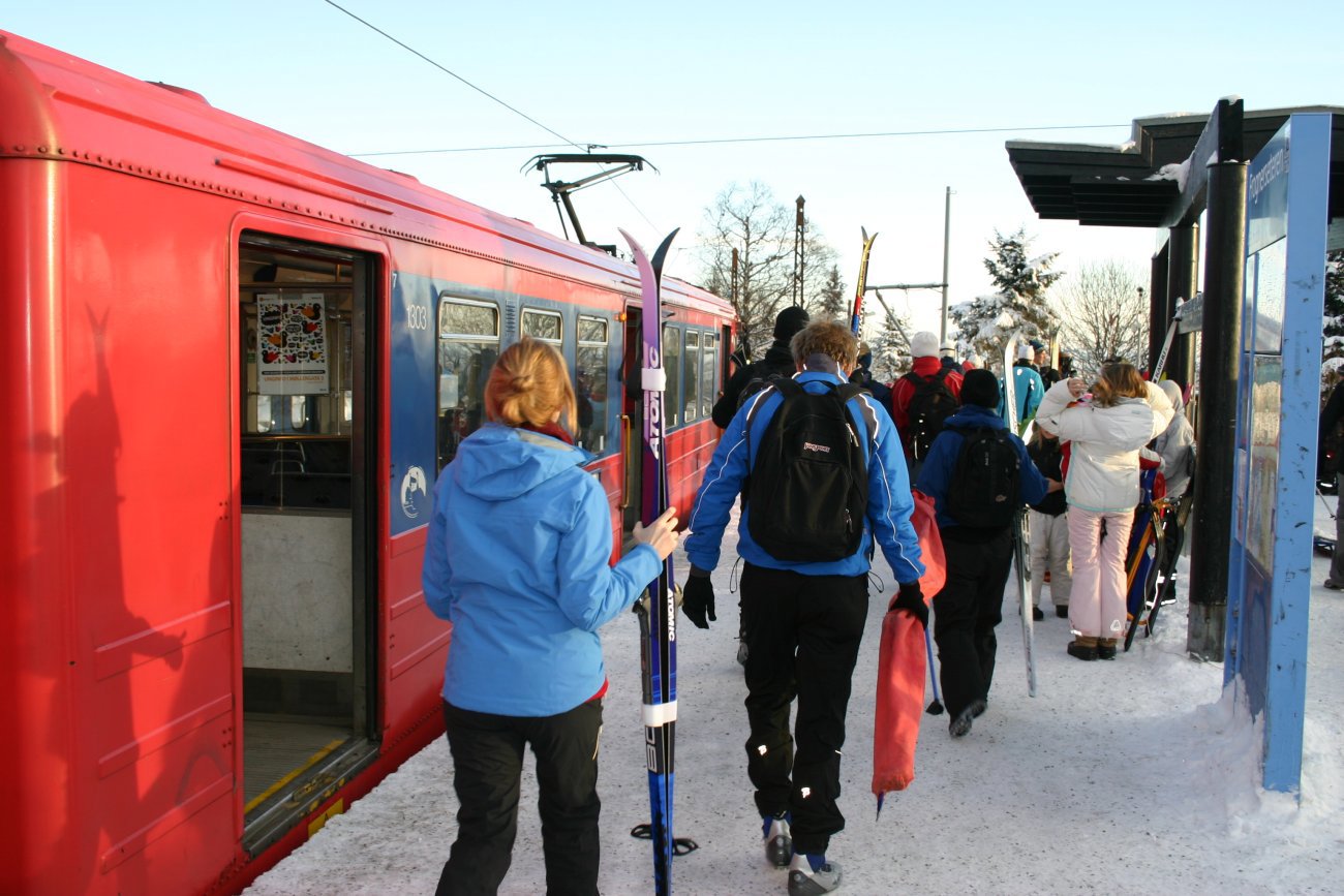 Fra T-banen til skisporet