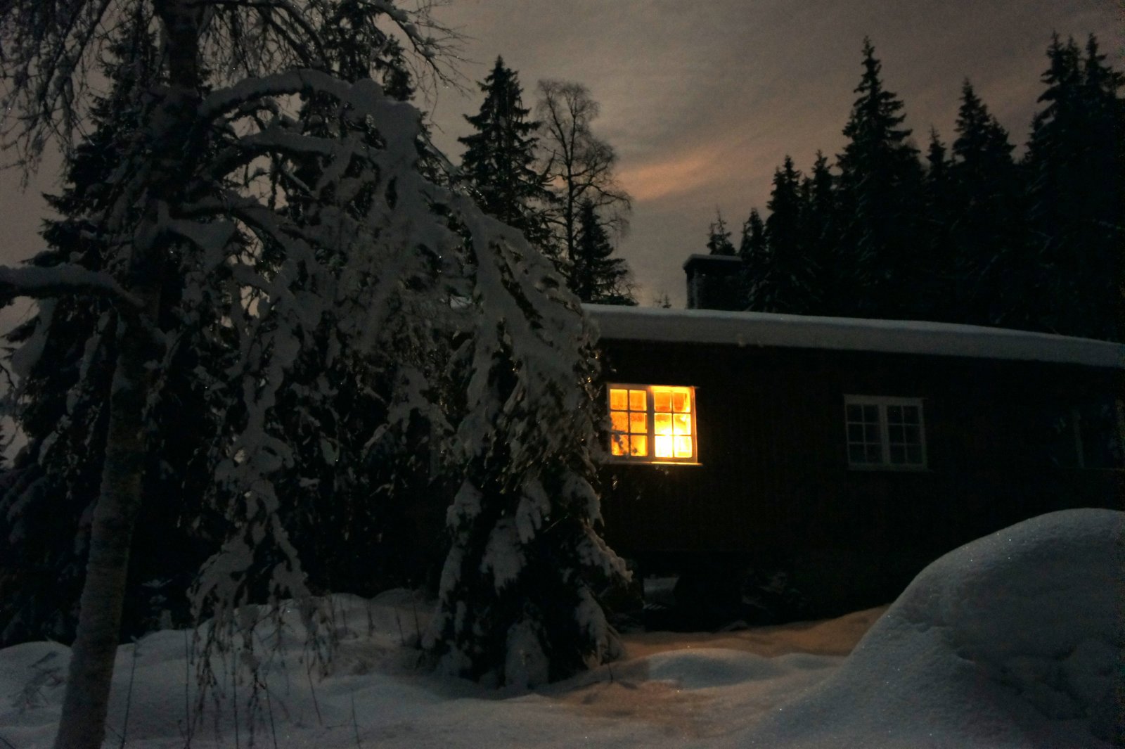 Fredagskveld ved storbyen