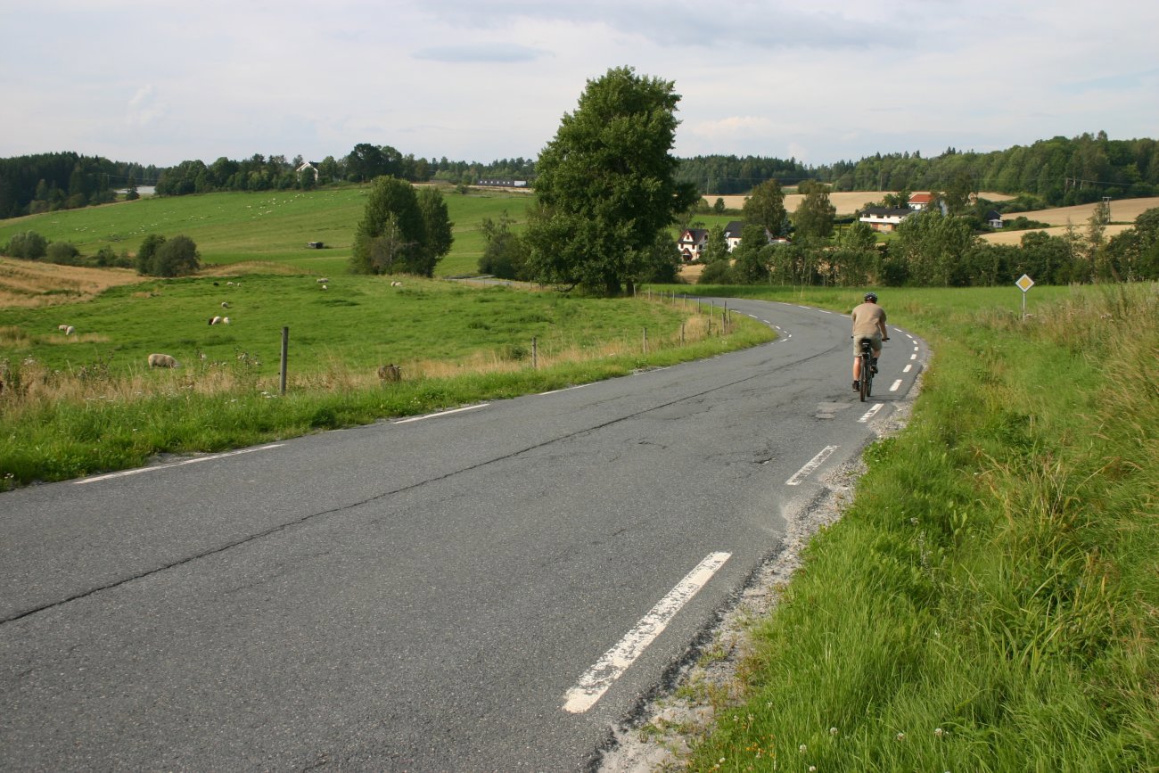 Frodig landskap ved Ås