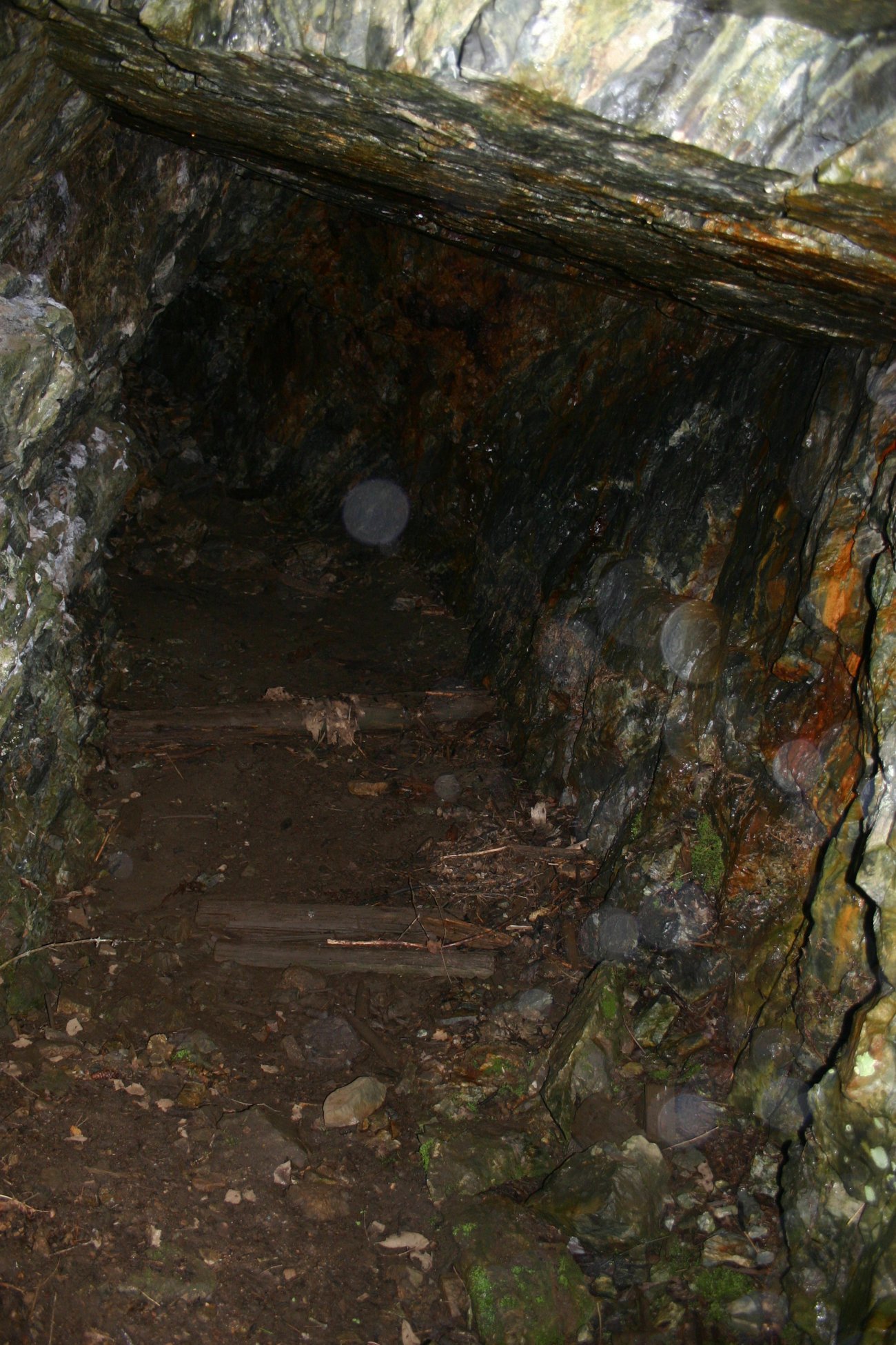 Gammel gruve i Gruvelia