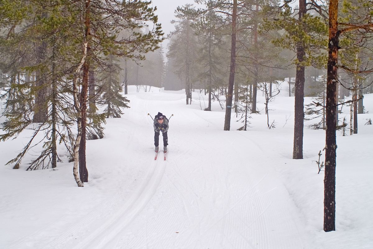 God glid gjennom tåken