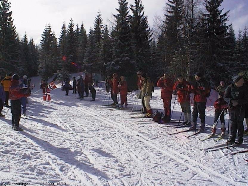 God stemning langs damenes 30km trasé