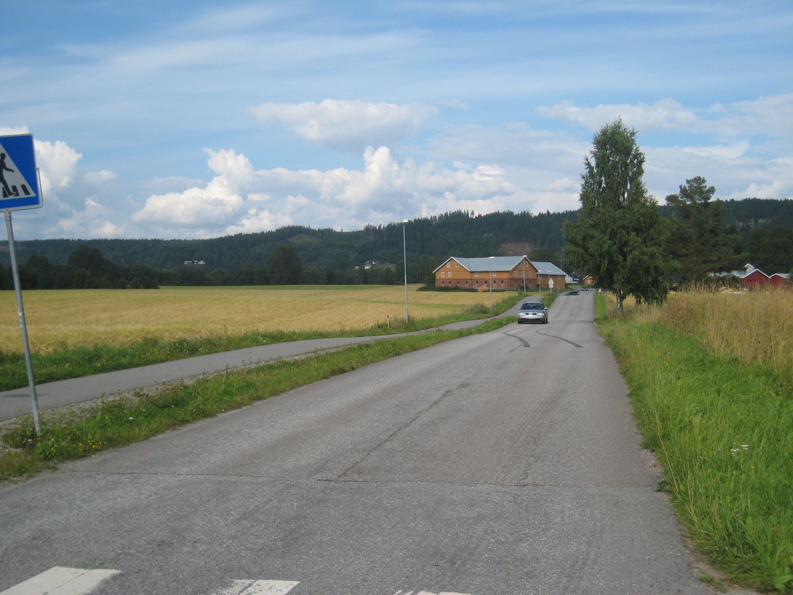 God sykkelplass ved Tynsåkvegen