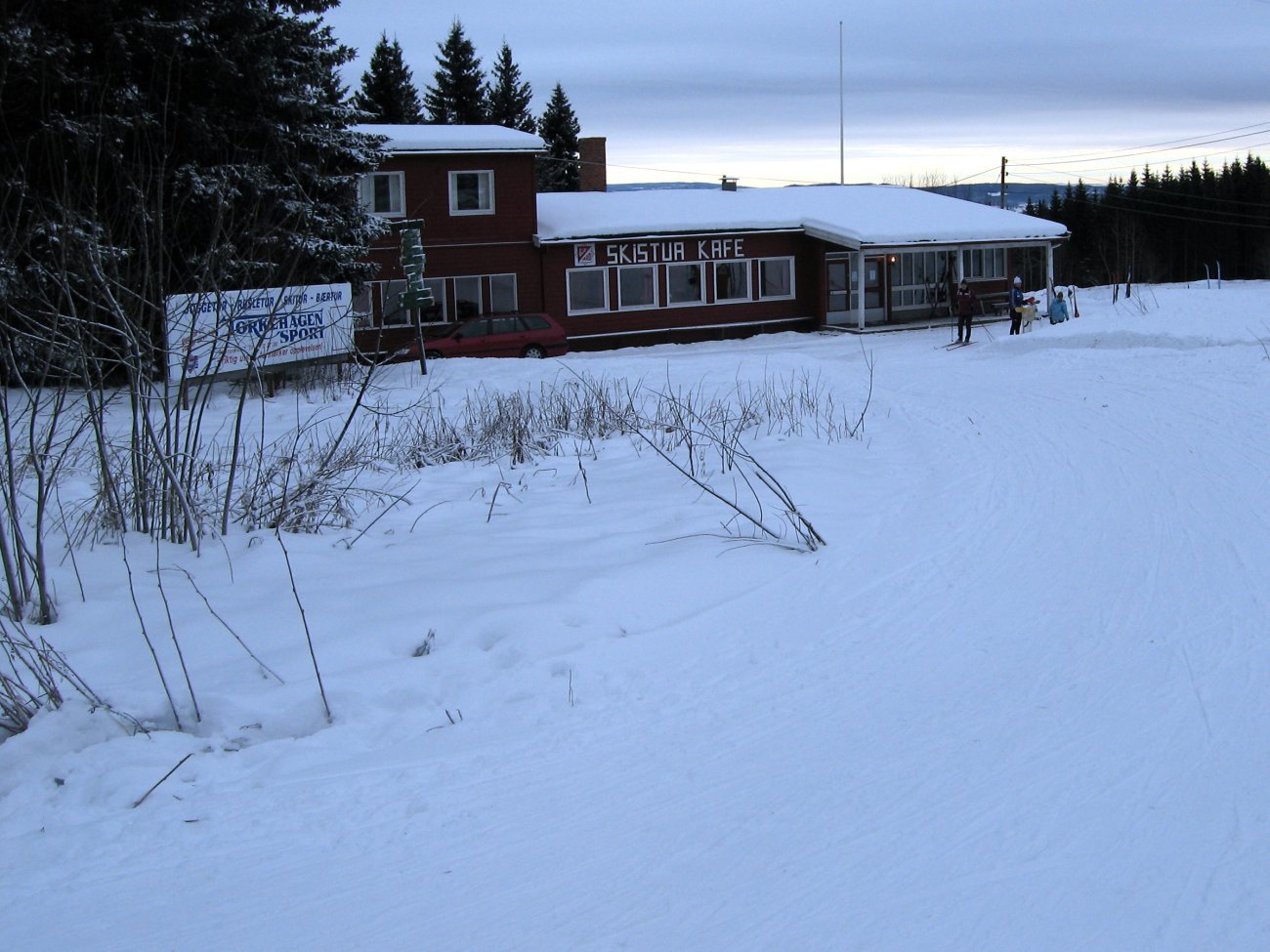 Godt besøk på Skistua på årets korteste dag