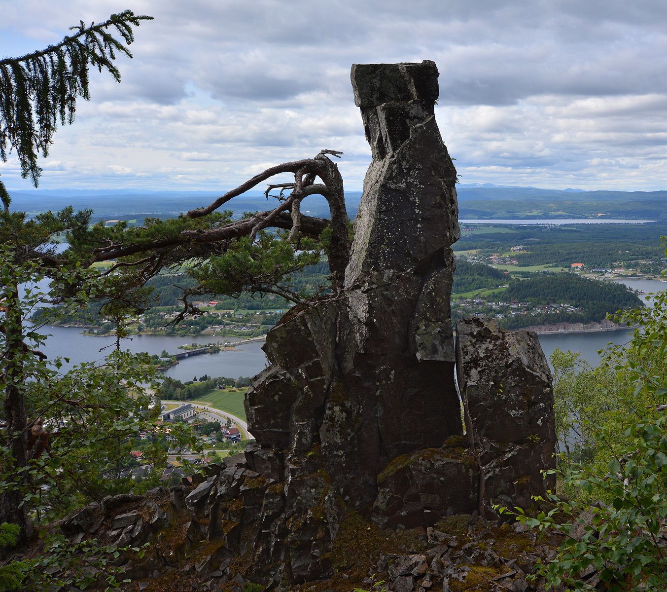 Gygra i sin best kjente positur