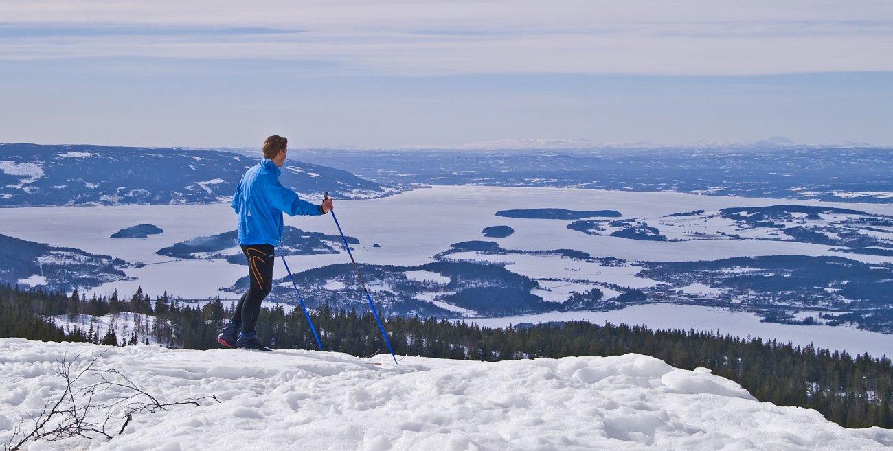 Gyrihaugen - et av Markas beste utsiktspunkter