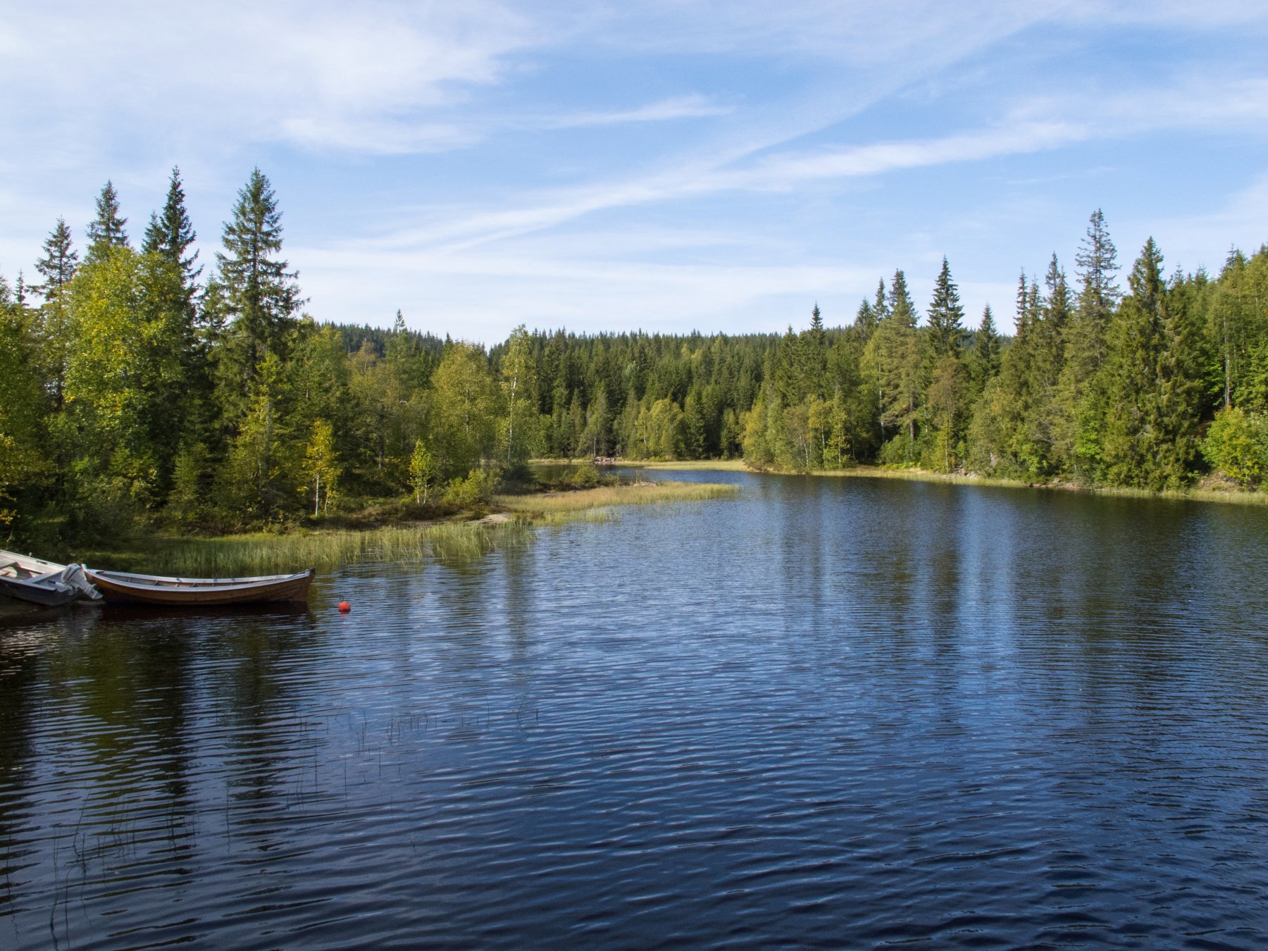 Helt øst i Råsjøen