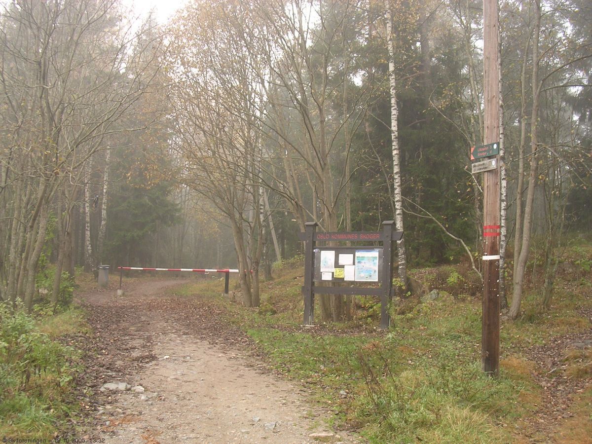 Her starter løyper og stier fra Romsås