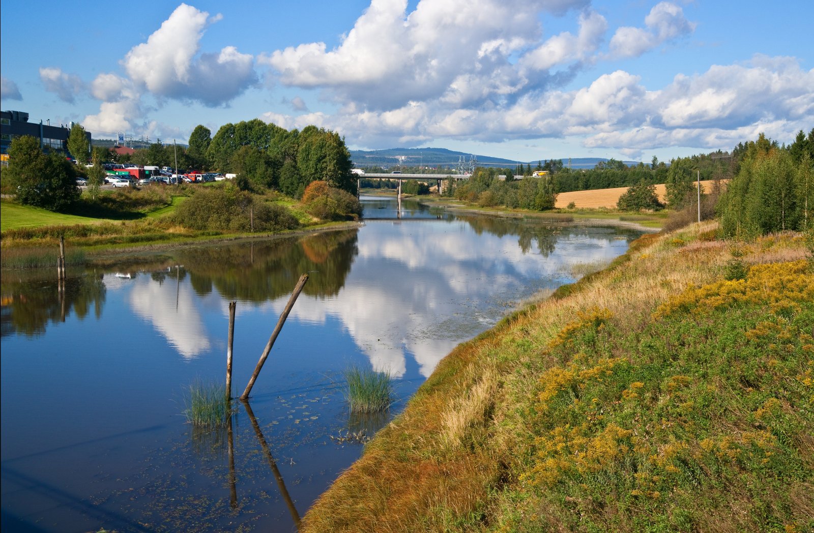 Høstdag ved Nitelva