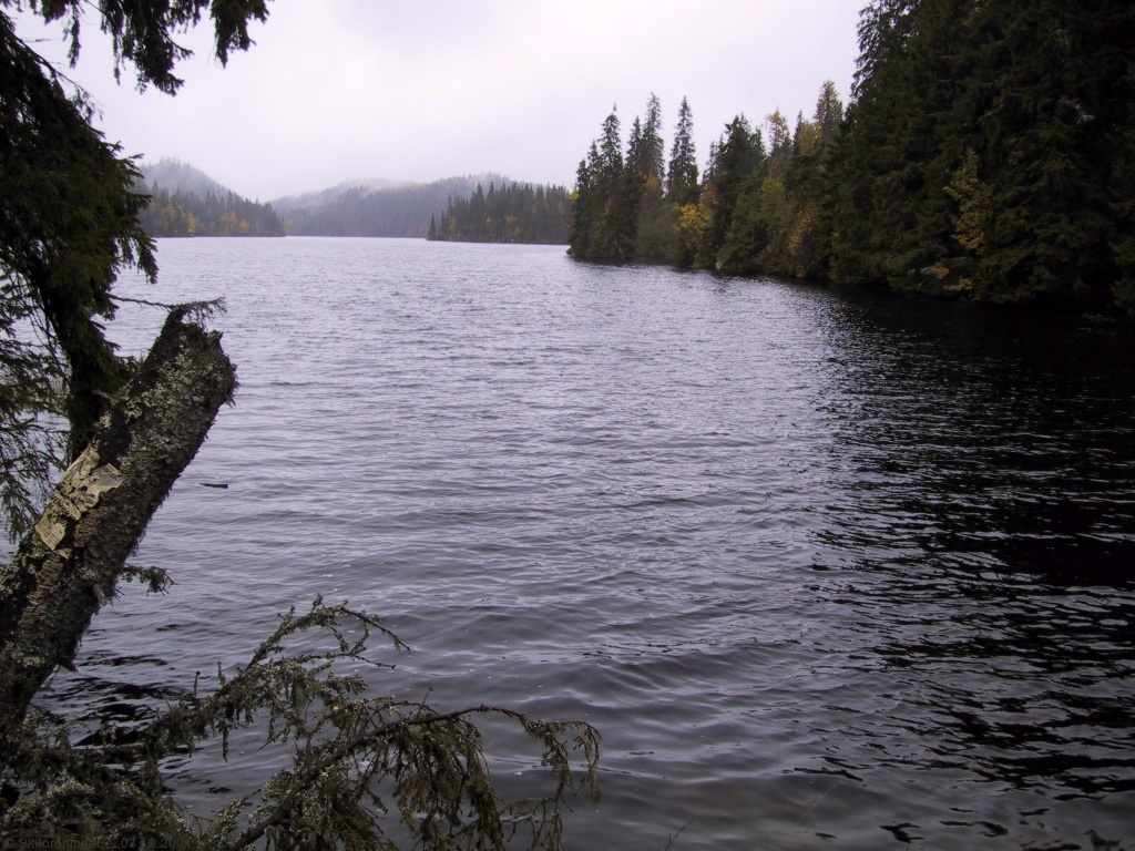 Høstfargene kranser Mosjøen